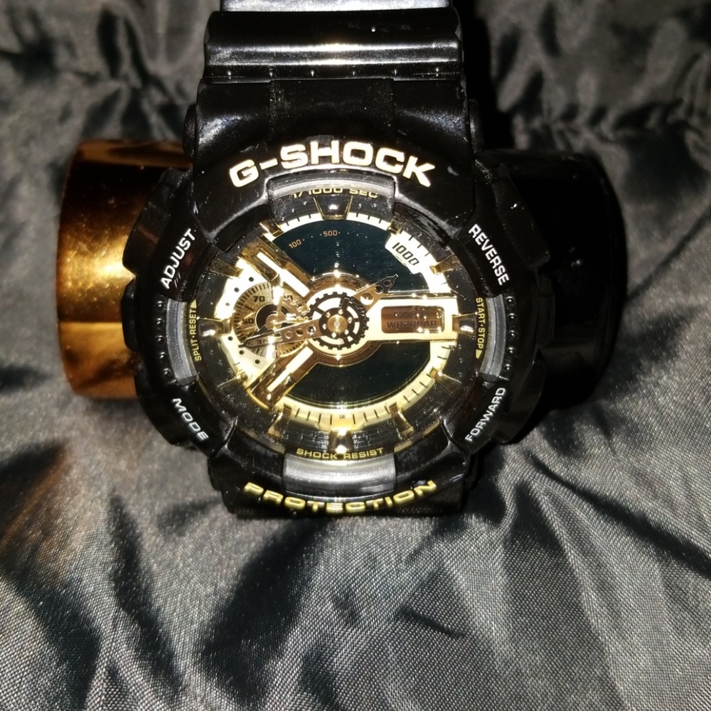G-Shock GA110 Watch-Gold Edition